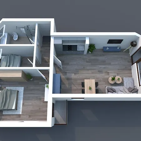 Smart Rubin 107 דירה *